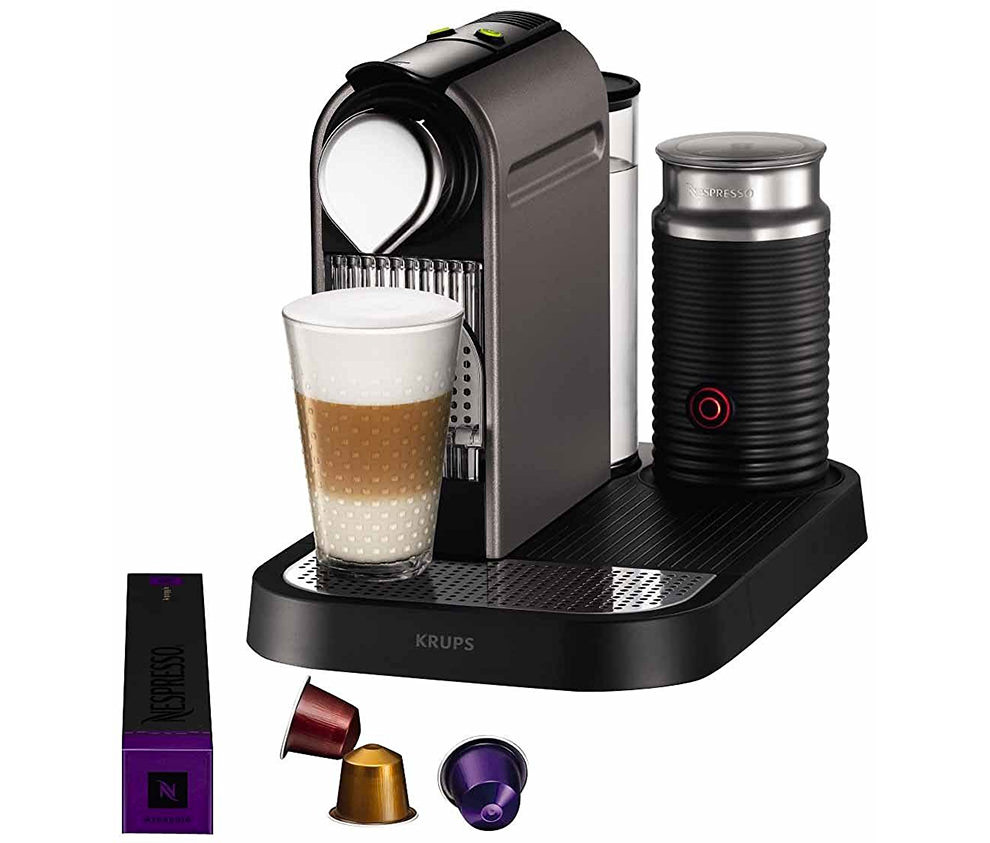 Test et avis cafetière Nespresso Krups Citiz and Milk : achat au meilleur  prix